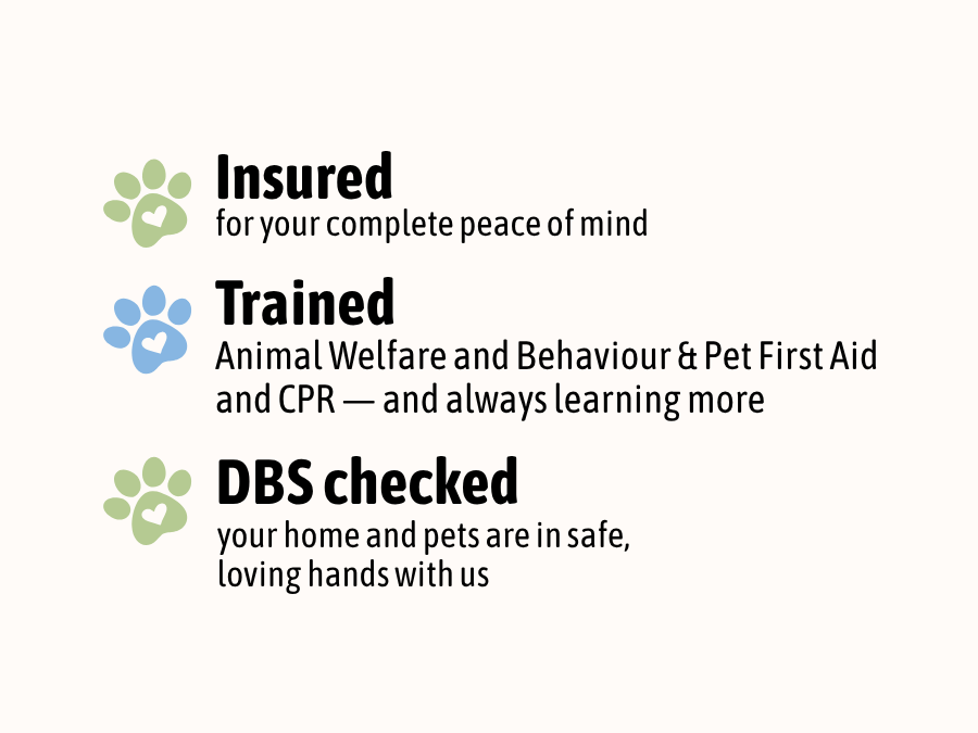 Trusted pet sitting and dog walking services in Wimbledon, Wimbledon Park, Wimbledon Village, Southfields, Earlsfield, Wandsworth – insured, trained and background checked